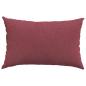 Preview: Sofakissen 2 pcs Weinrot 60 x 40 cm