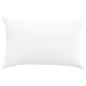 Preview: Sofakissen 2 pcs Weiß 60 x 40 cm Stoff
