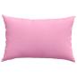 Preview: Sofakissen 2 Stk. Stoff Rosa 60 x 40 cm