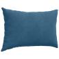 Preview: Sofakissen 2 pcs Blau 60 x 40 cm Cordstoff