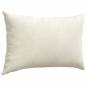 Preview: Sofakissen 2 pcs Creme 60 x 40 cm Cordstoff