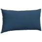 Preview: Sofakissen 2 pcs Blau 80 x 40 cm Stoff