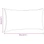 Preview: Sofakissen 2 pcs Blau 80 x 40 cm