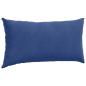 Preview: Sofakissen 2 pcs Polizeiblau 80 x 40 cm Cordstoff
