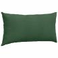Preview: Sofakissen 2 pcs Dunkelgrün 80 x 40 cm Cordstoff