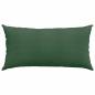 Preview: Sofakissen 2 pcs Dunkelgrün 80 x 40 cm Cordstoff