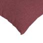 Preview: Sofakissen 2 pcs Weinrot 70 x 50 cm Stoff