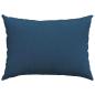 Preview: Sofakissen 2 pcs Blau 70 x 50 cm Stoff