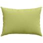 Preview: Sofakissen 2 pcs Hellgrün 70 x 50 cm Stoff
