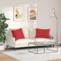 Preview: Sofakissen 2 pcs Rot 70 x 50 cm Stoff