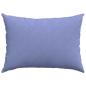 Preview: ARDEBO.de - Sofakissen 2 pcs Blau 70 x 50 cm Stoff