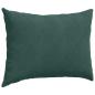 Preview: Sofakissen 2 pcs Dunkelgrün 70 x 50 cm Cordstoff