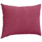 Preview: Sofakissen 2 pcs Weinrot 70 x 50 cm Cordstoff