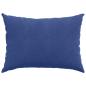 Preview: Sofakissen 2 pcs Polizeiblau 70 x 50 cm Cordstoff