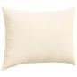 Preview: Sofakissen 2 pcs Creme 70 x 50 cm Cordstoff