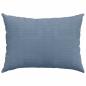 Preview: Sofakissen 2 Stück Blau 70 x 50 cm Cordstoff