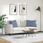 Preview: Sofakissen 2 pcs Blau 70 x 50 cm Cordstoff