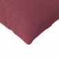 Preview: Sofakissen 2 pcs Weinrot 120 x 40 cm Stoff