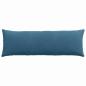 Preview: Sofakissen 2 pcs Blau 120 x 40 cm Cordstoff