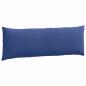 Preview: Sofakissen 2 pcs Polizeiblau 120 x 40 cm Cordstoff