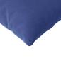 Preview: Sofakissen 2 pcs Polizeiblau 120 x 40 cm Cordstoff