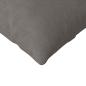 Preview: Sofakissen 2 Stück Hellgrau 120 x 40 cm Cordstoff
