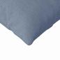 Preview: Sofakissen 2 Stück Blau 120 x 40 cm Cordstoff