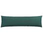 Preview: Sofakissen 2 pcs Dunkelgrün 145 x 40 cm Stoff