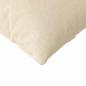 Preview: Sofakissen 2 Stk. Stoff Creme 145 x 40 cm