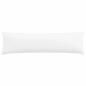 Preview: Sofakissen 2 pcs Weiß 145 x 40 cm Stoff