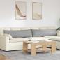 Preview: ARDEBO.de - Sofakissen 2 pcs Grau 145 x 40 cm Stoff