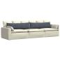 Preview: Sofakissen 2 pcs Dunkelgrau 145 x 40 cm Cordstoff