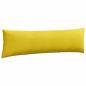 Preview: Sofakissen 2 pcs Gelb 145 x 40 cm Cordstoff