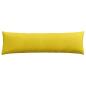 Preview: Sofakissen 2 pcs Gelb 145 x 40 cm Cordstoff