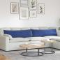 Preview: ARDEBO.de - Sofakissen 2 pcs Polizeiblau 145 x 40 cm Cordstoff