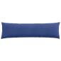 Preview: Sofakissen 2 pcs Polizeiblau 145 x 40 cm Cordstoff