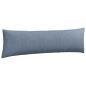 Preview: Sofakissen 2 pcs Blau 145 x 40 cm Cordstoff