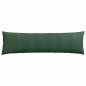 Preview: Sofakissen 2 pcs Dunkelgrün 145 x 40 cm Cordstoff