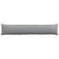 Preview: Sofakissen 2 pcs Hellgrau 200 x 40 cm Stoff