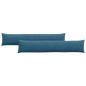 Preview: Sofakissen 2 pcs Blau 200 x 40 cm Cordstoff