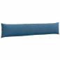 Preview: Sofakissen 2 pcs Blau 200 x 40 cm Cordstoff