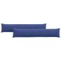 Preview: Sofakissen 2 pcs Polizeiblau 200 x 40 cm Cordstoff