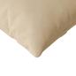 Preview: Sofa Kissen 2 pcs Creme 200 x 40 cm Stoff