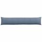 Preview: Sofakissen 2 pcs Blau 200 x 40 cm Cordstoff