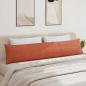 Preview: Sofakissen 2 pcs Rot-Orange 200 x 40 cm Cordstoff
