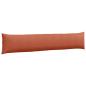 Preview: Sofakissen 2 pcs Rot-Orange 200 x 40 cm Cordstoff
