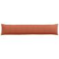 Preview: Sofakissen 2 pcs Rot-Orange 200 x 40 cm Cordstoff