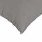 Preview: Sofakissen 2 Stk. Stoff Taupe 45 x 45 cm