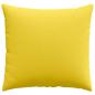 Preview: Sofakissen 2 Stk. Stoff Helles Gelb 45 x 45 cm