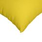 Preview: Sofakissen 2 pcs Helles Gelb 45 x 45 cm Stoff